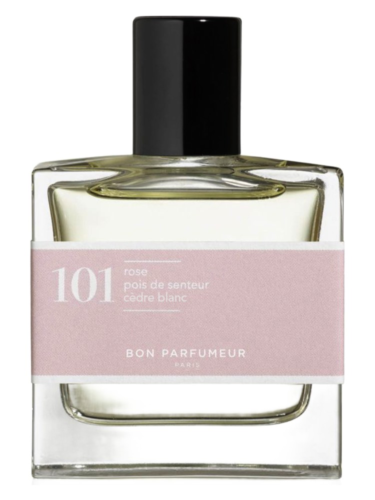 101 rose, sweet pea, white cedar
