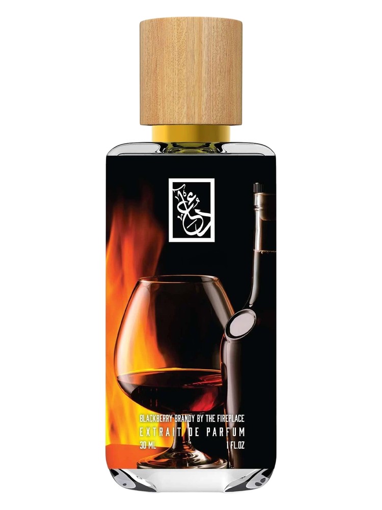Blackberry Brandy by the Fireplace