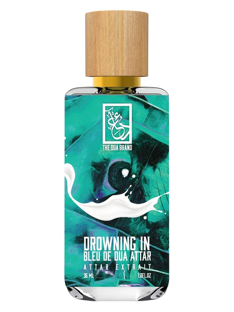 Drowning in Bleu de Dua Attar