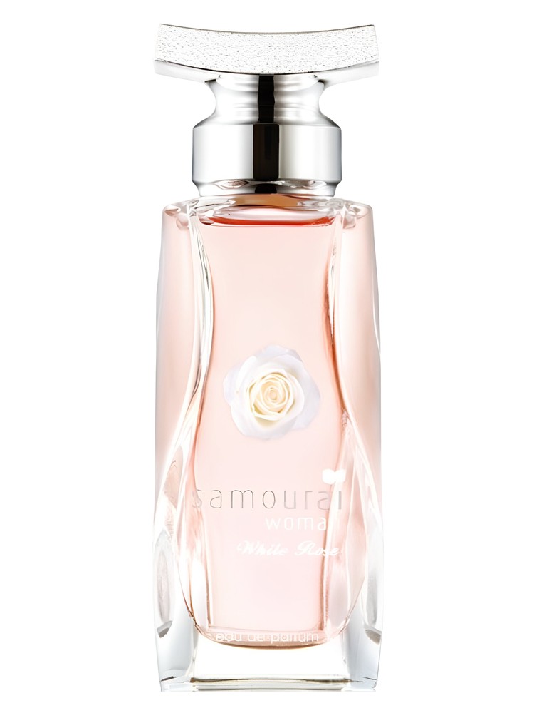 Samouraï Woman White Rose