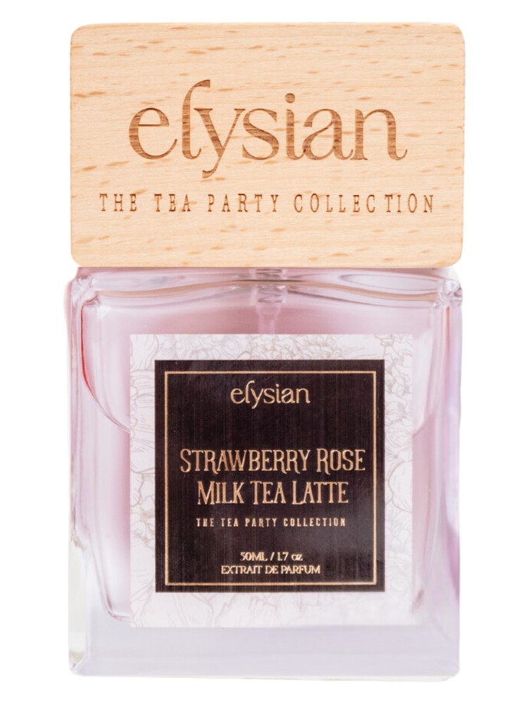 Strawberry Rose Milk Tea Latte